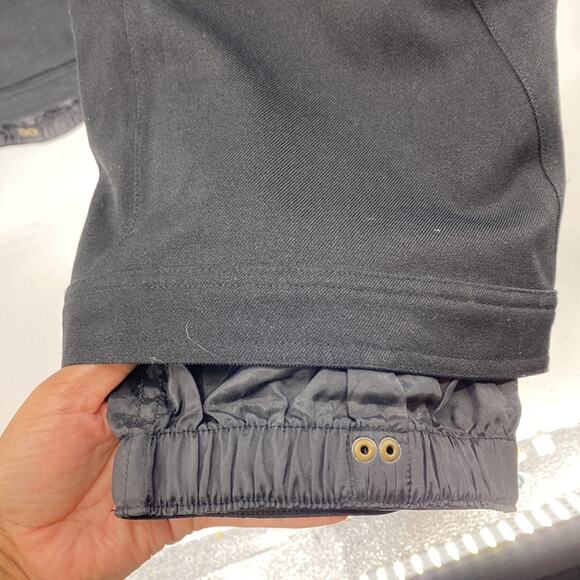 Roxy Black 10K Slim Fit snow pants size S ski snowboard black winter adjustable - Picture 7 of 12